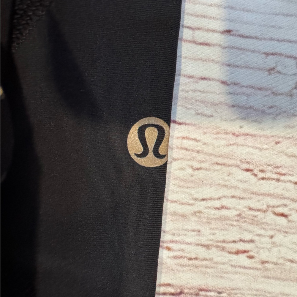 Lululemon Tight Stuff Tight Reflective in Black / Night Fall Black Tricolor Sz 4 - Picture 10 of 14